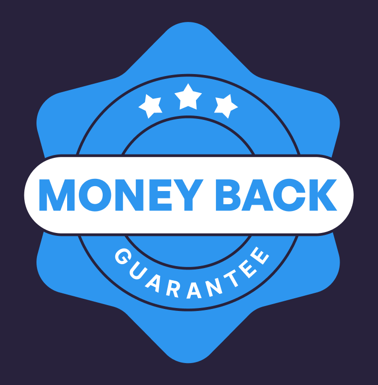 Money-back guarantee badge